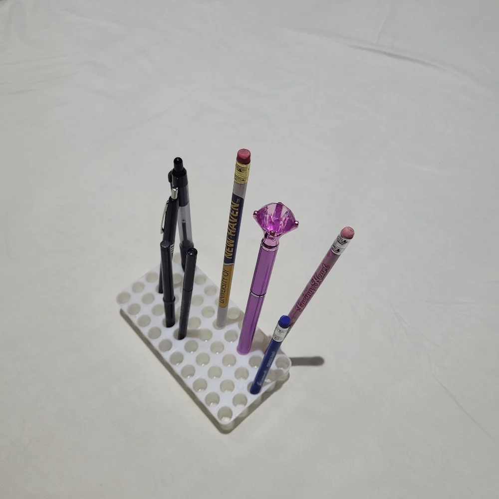 Holder for Pens Pencils Markers Make-Up Brushes Eyeliner Lip Liner Tweezers Ect
